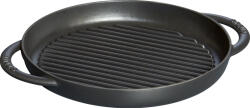 Staub Tigaie pentru grătar Staub 26 cm neagră cu două mânere (40509-377-0)