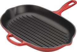 Le Creuset Tigaie pentru grătar Signature ovală 32 cm vișinie (20194320600422)