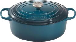 Le Creuset Tavă pentru gătit și copt Signature ovală 29 cm turcoaz marin (21178296422430)