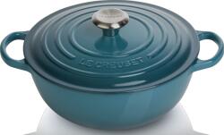 Le Creuset Oală La Marmite Signature 26 cm turcoaz marin (21114266420430)