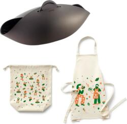 Lékué Vas pentru copt pâine Bread Maker cu săculeț pentru pâine și șorț 3 el (3000118SURM017)