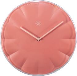 NeXtime Ceas de perete Sweet roșu coral (7341RZ)