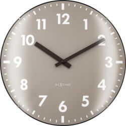 NeXtime Ceas de perete Duomo khaki (3542KI)