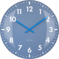 NeXtime Ceas de perete Duomo 50 albastru (3298BL)