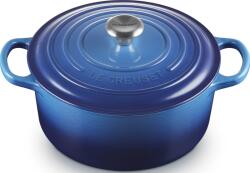Le Creuset Tavă pentru gătit și copt Signature 22 cm bleu intens (21177222202430)