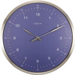 NeXtime Ceas de perete 62 Minutes albastru (3243BL)