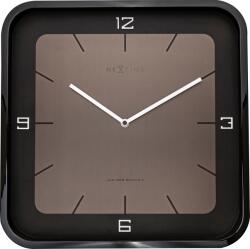 NeXtime Ceas de perete Square Wall negru (3518ZW)