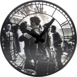 NeXtime Ceas de perete Kiss Me Paris (3213)