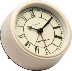 NeXtime Ceas deșteptător Amsterdam small crem (5199cr)