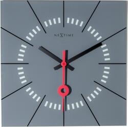 NeXtime Ceas de perete Stazione gri (8636gs)
