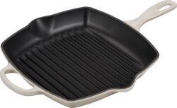 Le Creuset Tigaie pentru grătar Signature pătrată 26 cm bej (20183267160422)
