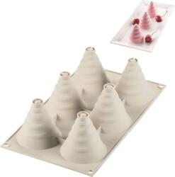 Silikomart Formă pentru produse de patiserie Soffice Incanto de silicon (26.271.13.0065)