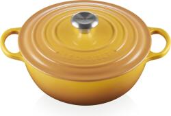 Le Creuset Oală La Marmite Signature 26 cm galben solar (21114266720430)