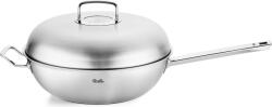 Fissler Wok Original Profi Collection 32 cm de oțel cu mâner și capac (084-898-32-000/0)