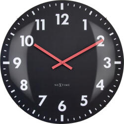 NeXtime Ceas de perete Duomo 50 negru (3298ZW)