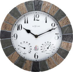 NeXtime Ceas cu termometru și higrometru Aster 26 cm (4311)