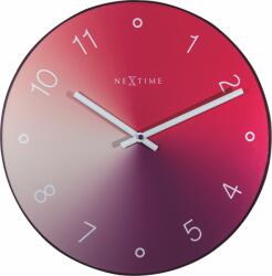 NeXtime Ceas de perete Gradient roșu (8194RO)