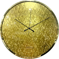 Karlsson Ceas de perete Bling Bling auriu (KA6005GD)