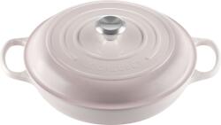 Le Creuset Oală Gourmet Signature scundă 30 cm roz deschis (21180307774430)