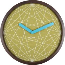 NeXtime Ceas de perete Calmer geometric (3204)