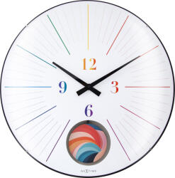 NeXtime Ceas de perete Duomo 50 Pendulum colorat (3541DI)