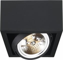Kaspa Lampă de tavan Cube 1 neagră (70357102)
