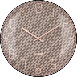 NeXtime Ceas de perete Shade roz (3299RZ)
