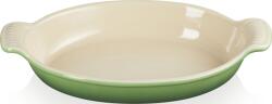 Le Creuset Formă pentru copt Heritage ovală 28 cm verde de bambus (61105284080006)