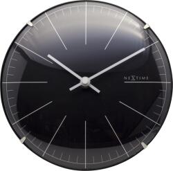 NeXtime Ceas de perete sau de masă Big Stripe mini negru (3506ZW)