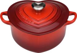 Le Creuset Tavă pentru gătit și copt Tradition Collection inimă 20 cm vișinie (21401200602455)