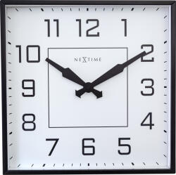 NeXtime Ceas de perete Be Square cifre arabe (3294AR)