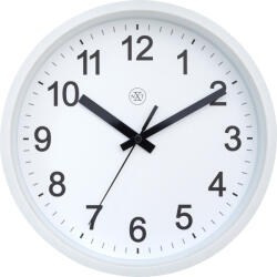 NeXtime Ceas de perete Robust 25, 5 cm alb (7366WI)