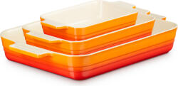 Le Creuset Forme de copt Le Creuset portocaliu aprins 3 buc (79161000900080)