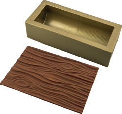Silikomart Formă pentru produse de patiserie Magic Wood Kit cu covoraș texturat pentru ornare (25.057.99.0065)