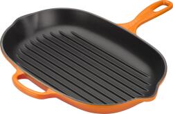Le Creuset Tigaie pentru grătar Signature ovală 32 cm portocaliu aprins (20194320900422)