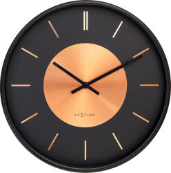 NeXtime Ceas de perete Retro II negru-arămiu (3535CO)