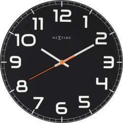 NeXtime Ceas de perete Classy Round negru (8817zw)