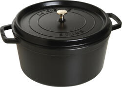 Staub Oală La Cocotte 12, 6 l neagră de fontă (40510-307-0)