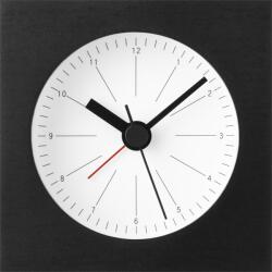 Lemnos Ceas deșteptător City Pop alb cu negru cifre mici (YK19-19 WH)