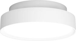 Louis Poulsen Plafonieră Slim Round Surface LED 3000K 25 cm albă cu difuzor prismatic control de lumină Dali (5742585215)