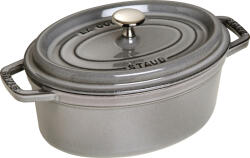 Staub Oală La Cocotte ovală 2, 35 l culoare grafit de fontă (40500-236-0)