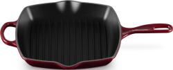 Le Creuset Tigaie pentru grătar Signature pătrată 26 cm vișiniu închis (20183269490422)