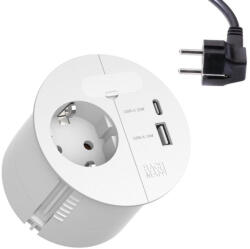 Bachmann 1 Plug + 2 USB (938.301)