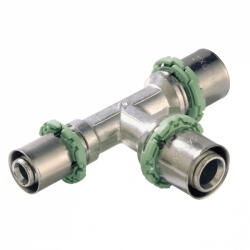 COMAP 7130RW MultiSkin press szűkített T-idom, 18x2-16x2-18x2mm (7130RW181618)