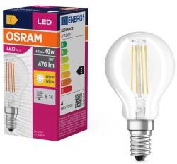 OSRAM LED Izzó FILAMENT P40 E14/4W/230V 2700K - Osram P225665 (P225665)