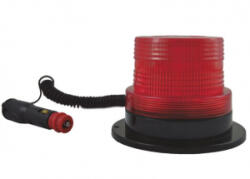 JBM villogó LED-es piros 12-24V mágneses talppal (0252910) (0252910)
