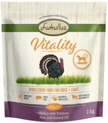 Lukullus 1kg Lukullus Vitality Light (gabonamentes) száraz kutyatáp