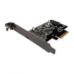 LC-Power USB 3.2 Gen 2x2 Type-C bővítő kártya PCI-E (LC-PCI-C-USB32-2X2)