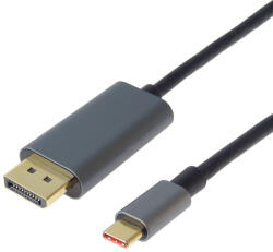 PremiumCord USB C - Displayport 8K 60HZ kábel 2m (KU31DP09) (KU31DP09)