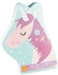 Floss and Rock Puzzle pentru copii Floss and Rock din 40 de piese - Zana unicornilor (37P3101) Puzzle